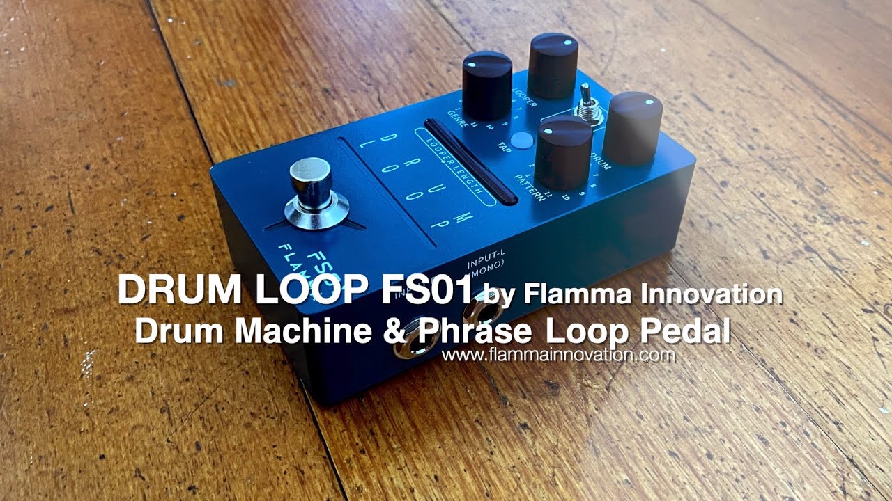 Flamma Innovation: DRUM LOOP FS01 - YouTube