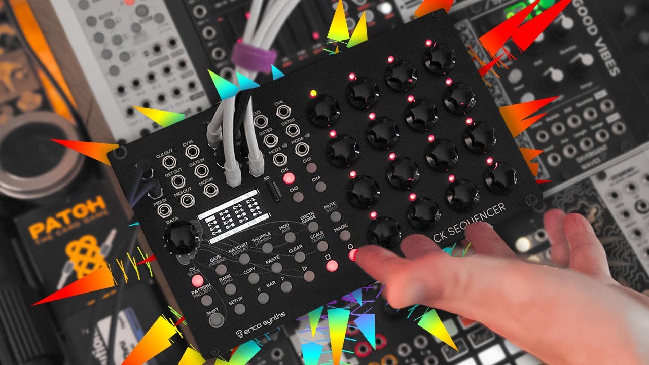 This is the Erica Synths Black Sequencer - YouTube