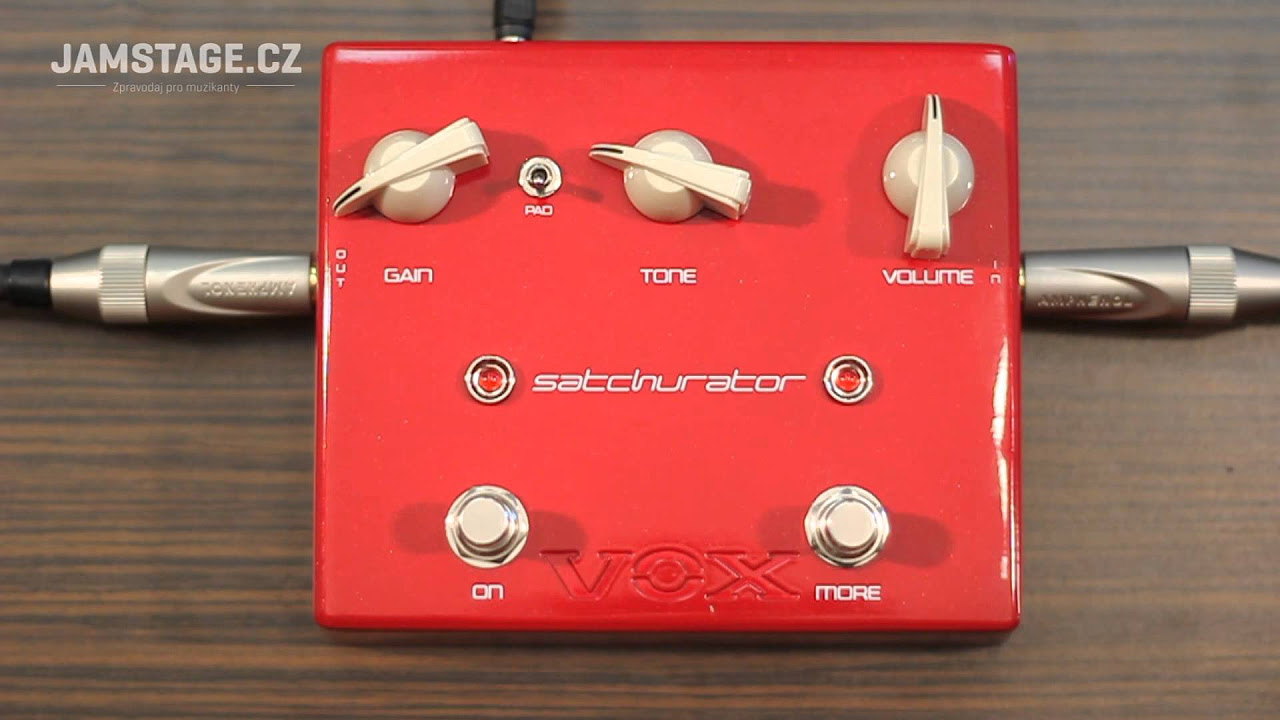 VOX Satchurator JS-DS - Distortion Pedal Sound Check & Review