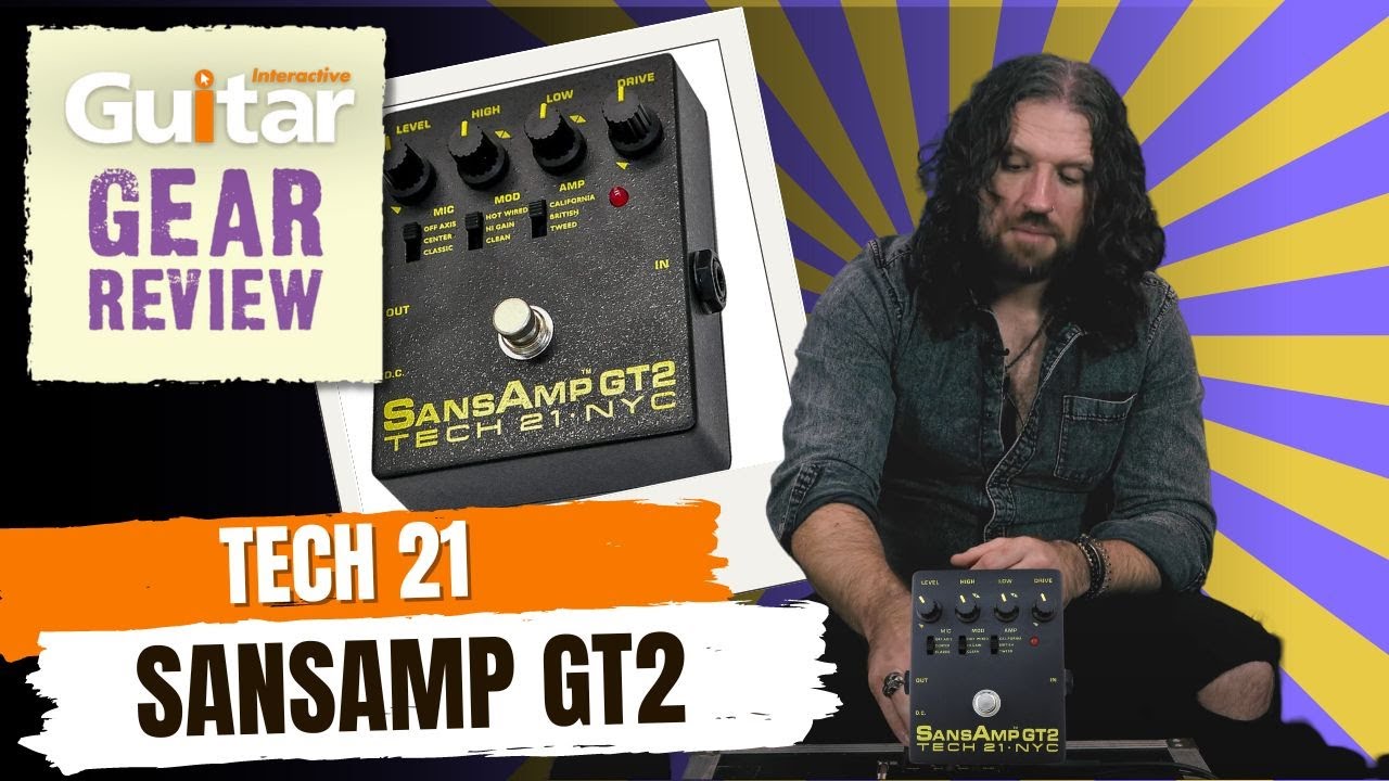Tech 21 SansAmp GT2 | Review | Guitar Interactive - YouTube