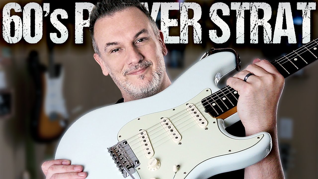 Fender Stratocaster 60's sonic blue player series - YouTube