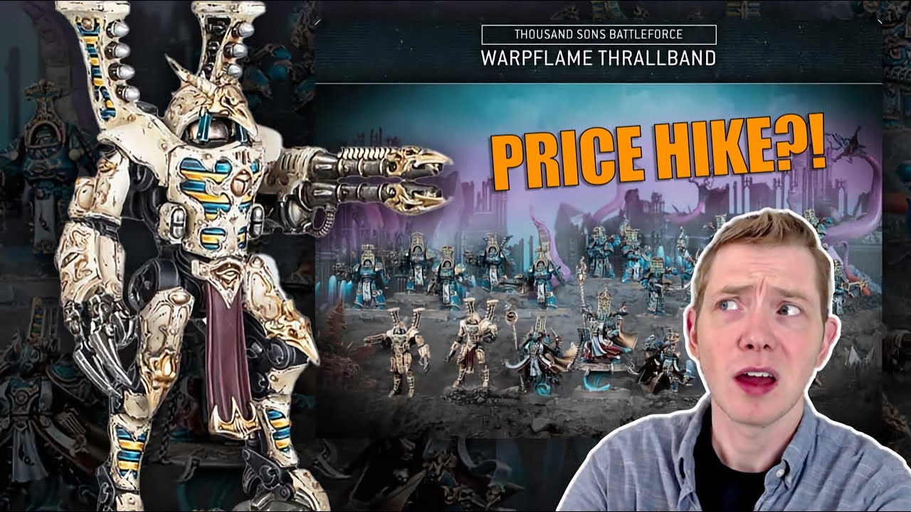 40k Thousand Sons Warpflame Thrallband Battleforce Box Review