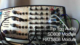 Tip Top Audio - SD808 & HATS808 - YouTube