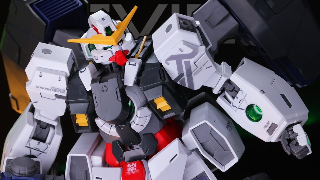 MG 1/100 Gundam Virtue Review | MOBILE SUIT GUNDAM 00 - YouTube
