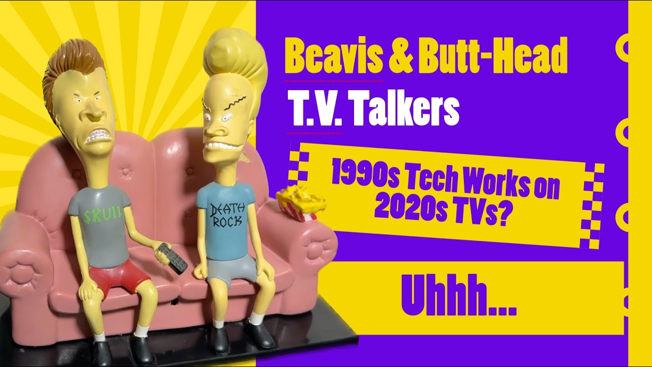 アメコミ No. 8 Beavis & Butt-Head T.V. Talkers Beavis and Butt