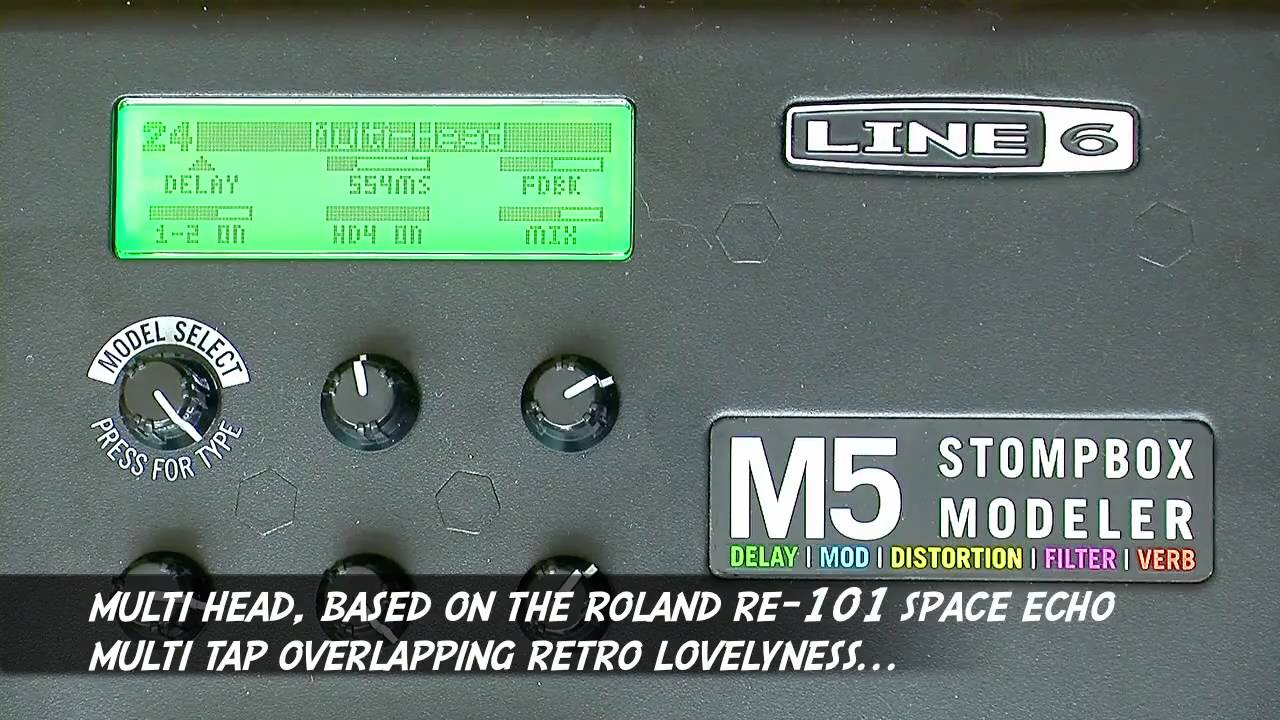 Line 6 M5 Stompbox - In Depth Review @ PMT - YouTube