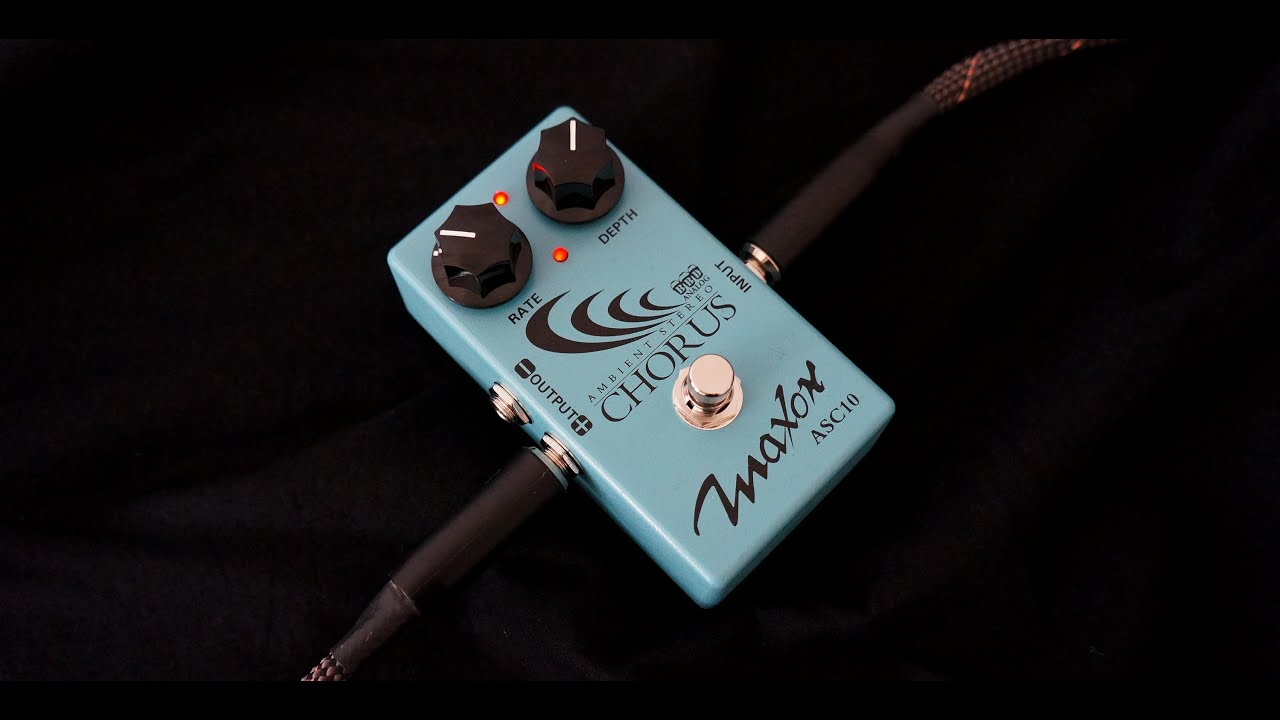Maxon - ASC10 - Ambient Stereo Chorus - YouTube