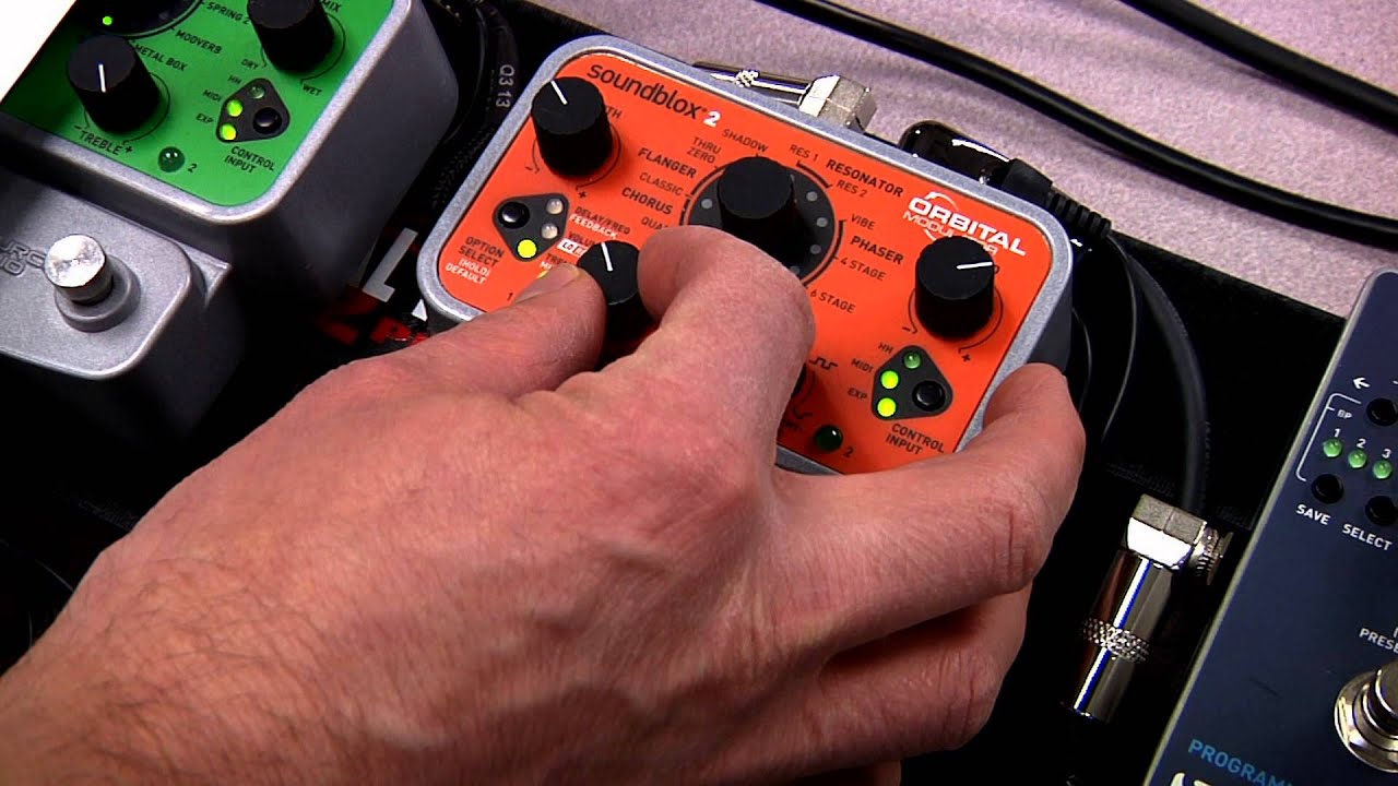 Leslie Rotating Speaker Simulation with the Soundblox 2 Orbital