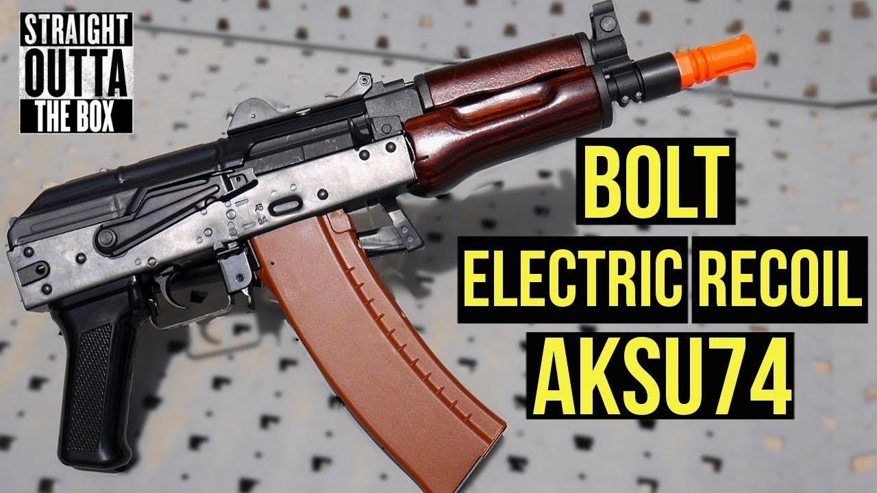 Bolt Airsoft AKSU74 B.R.S.S EBB Airsoft AEG Rifle (Color: Black