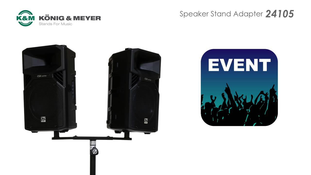 K&M ( ケーアンドエム ) 24105 スピーカースタンド用アダプター 送料