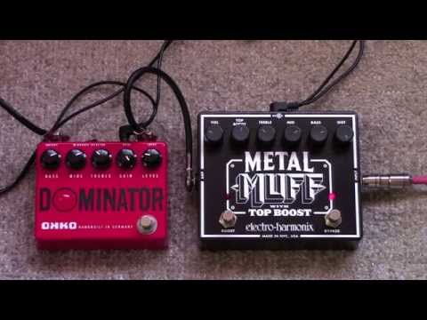 ギター OKKO DOMINATOR OKKO FX Dominator MKII Distortion - Red