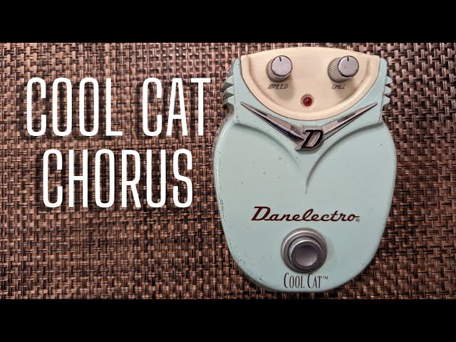 The Cool Cat Chorus pedal by Danelectro - YouTube