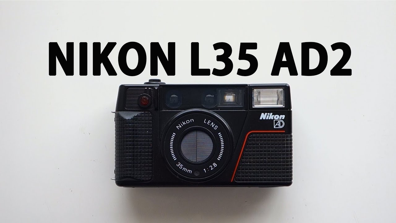 nikon l35 ad2 best point and shoot film camera review - YouTube