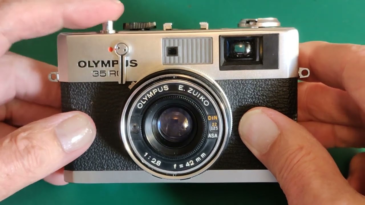 □完動品 OLYMPUS 35 RC フィルムカメラ動作確認済み 完動品 OLYMPUS
