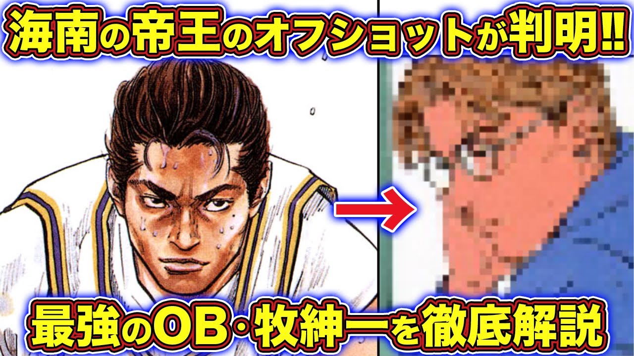 セル画 】 スラムダンク 牧紳一 海南 背景画 動画 付き セル画