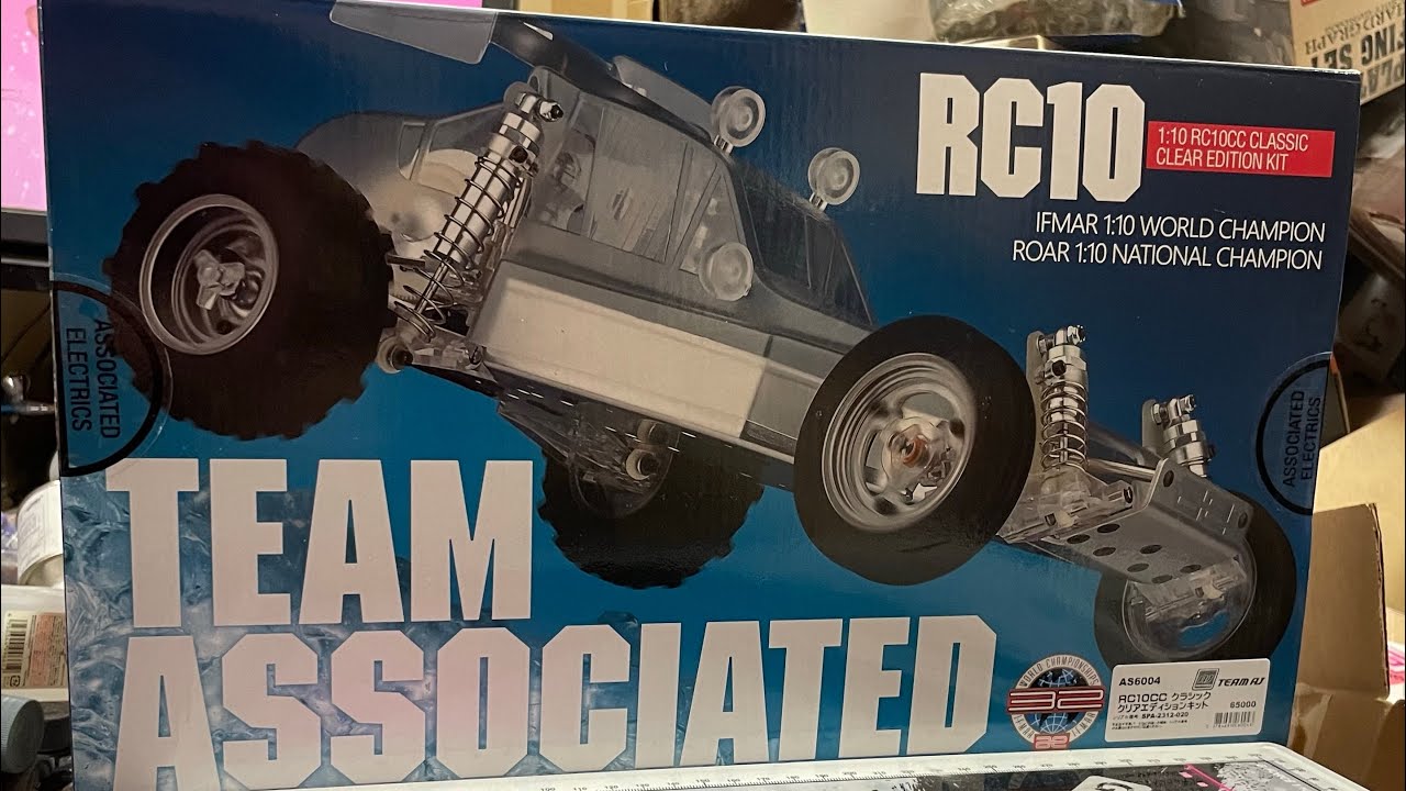 新品未開封 Associated RC10 クラシッククリアエディション 新製品】名