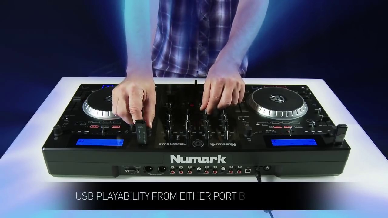 Numark Mixdeck Quad: Introduction - YouTube