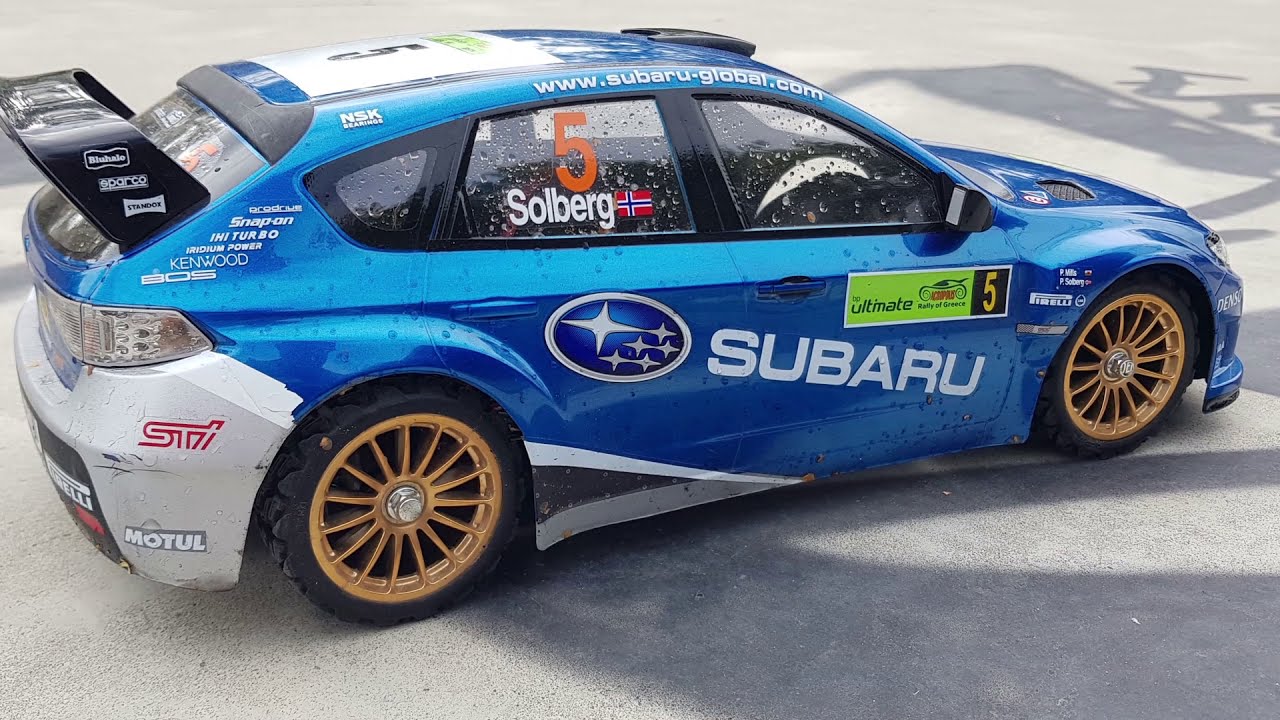 SUBARU WRX ラジコンカー Solberg仕様 SUBARU WRX ラジコンカー