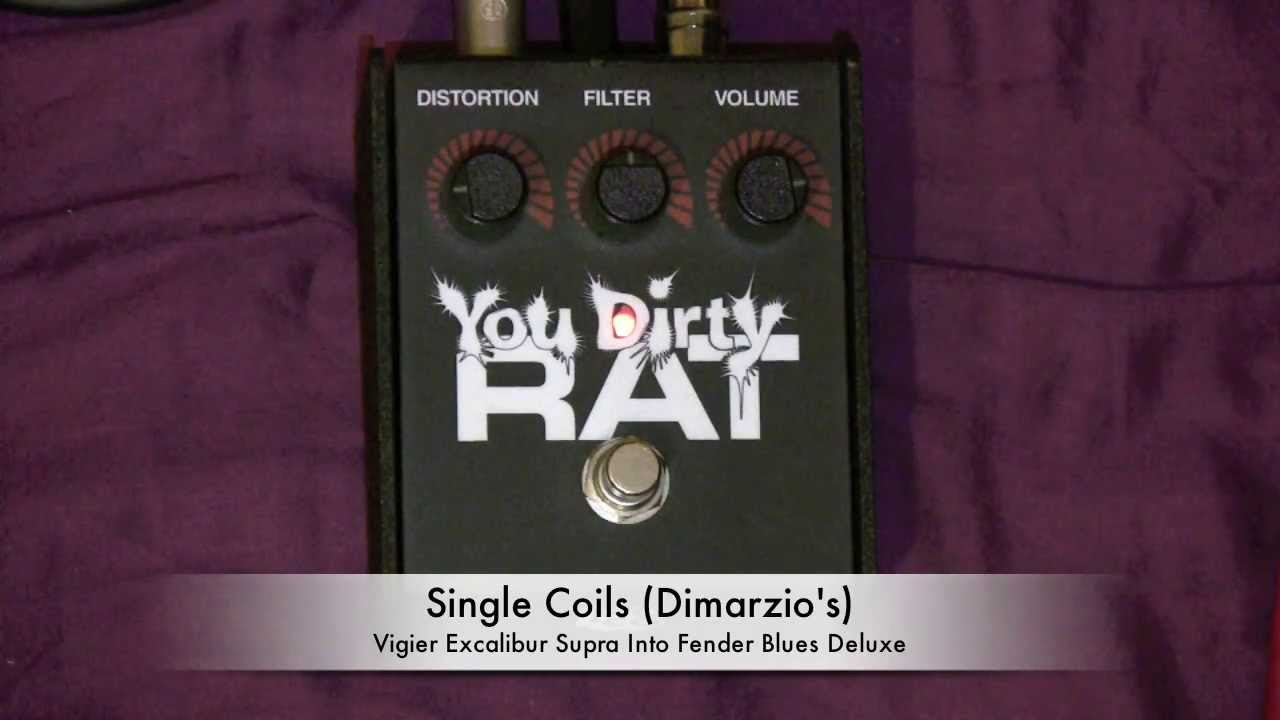 ProCo You Dirty Rat Distortion Pedal Demo - YouTube