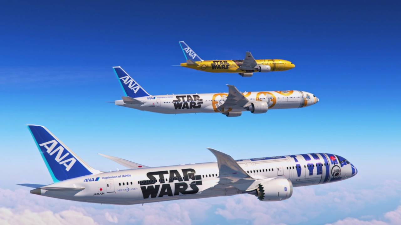 ANA 777-200ER スターウォーズ C3-PO 全日空 STARWARS STAR WARS™ JETS