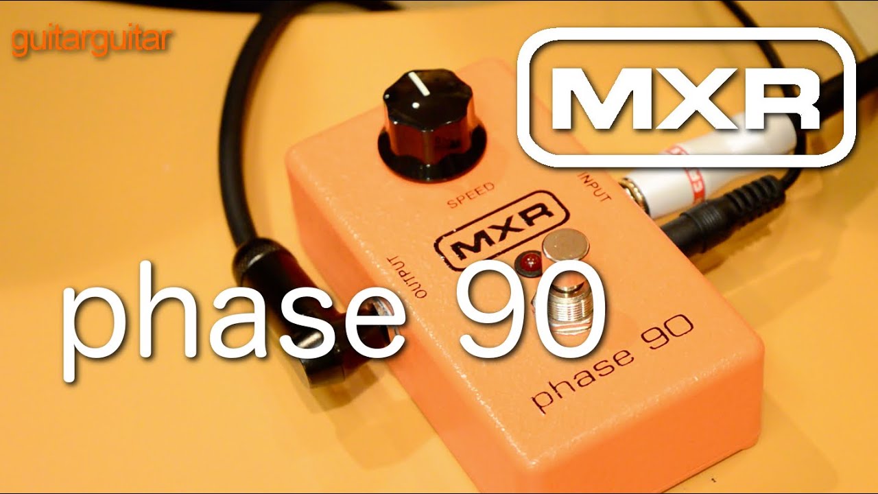 MXR Phase 90 Phaser Pedal M101 - YouTube