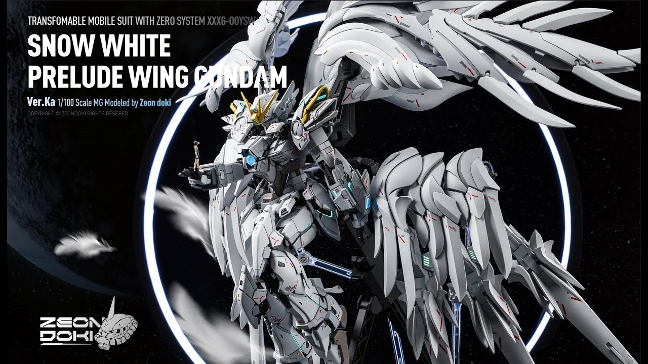 ウイングガンダムスノーホワイトプレリュード?? | Custom MG Wing