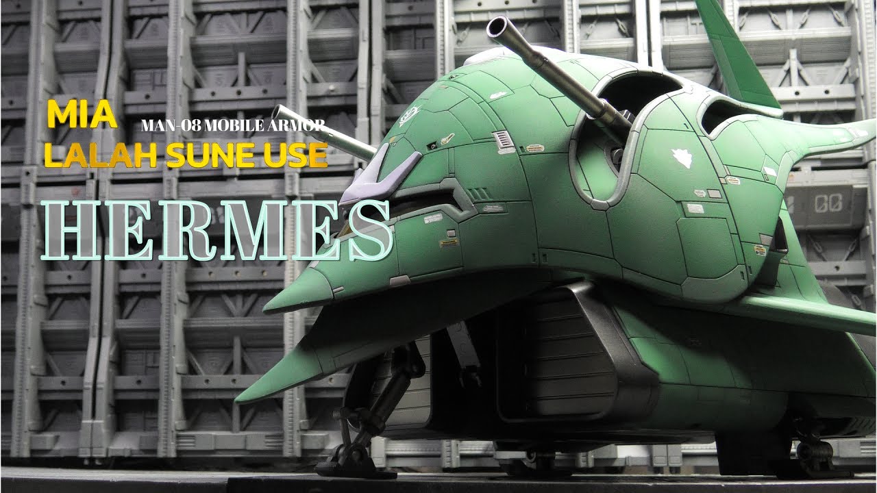 Fully painted MIA Mobile Suit In Action Lalah Sune's mobile armor
