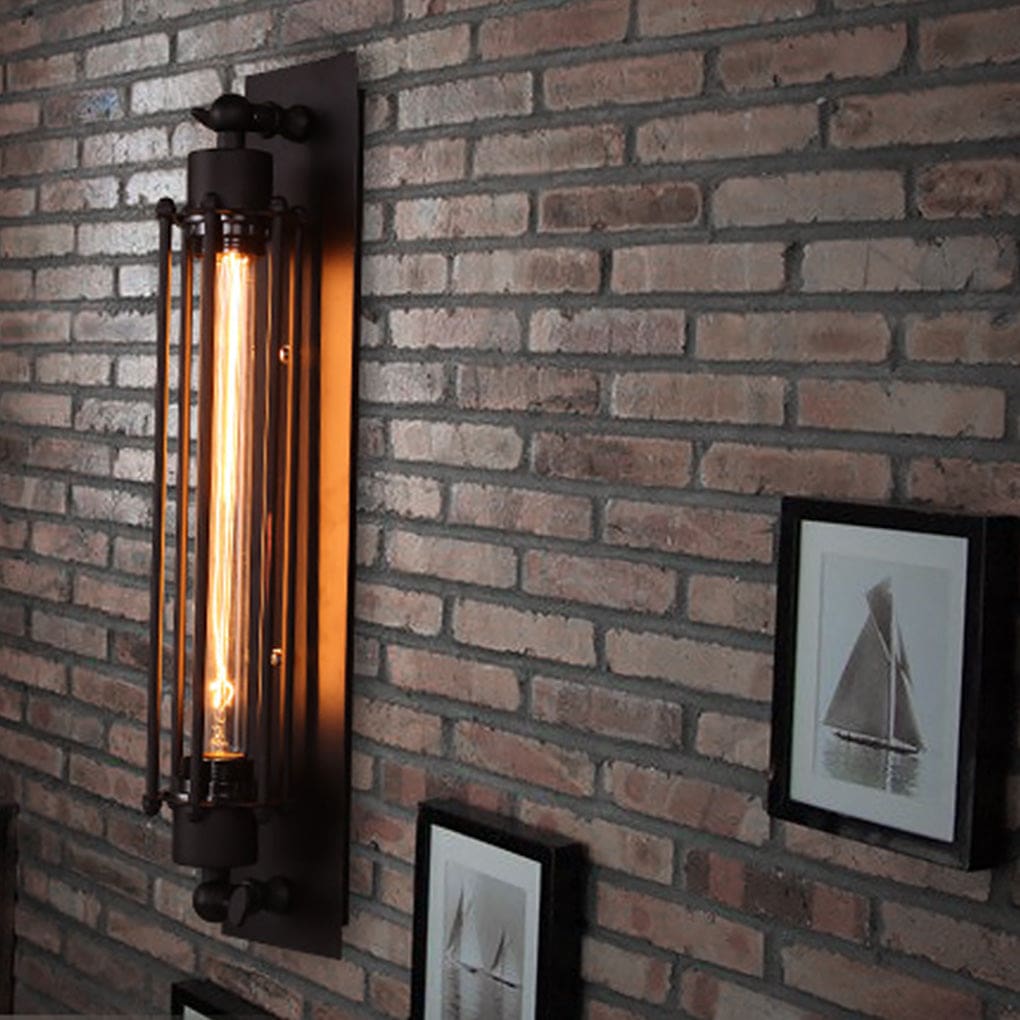 Retro Industrial Antique Iron Indoor Wall Light
