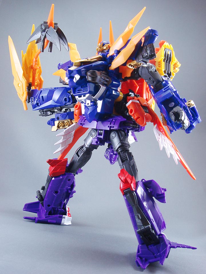 レビュー：トランスフォーマーGo! ソードボット忍チーム（参乗合体編