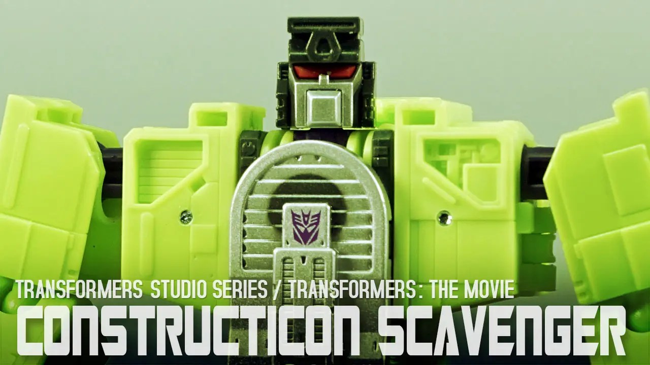 レビュー：TFスタジオシリーズ（海外版） コンストラクティコン