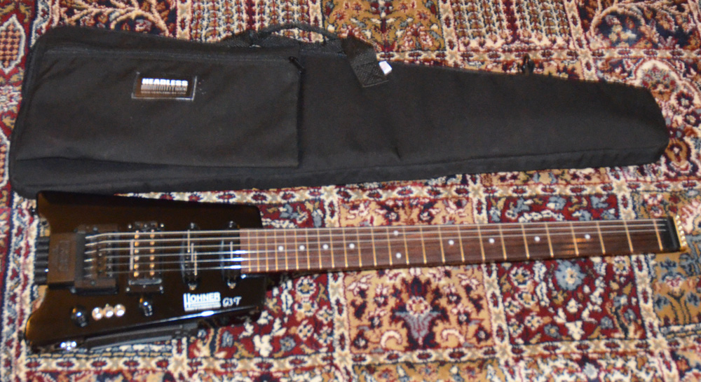 Hohner GT3-BK Headless | ChasingGuitars