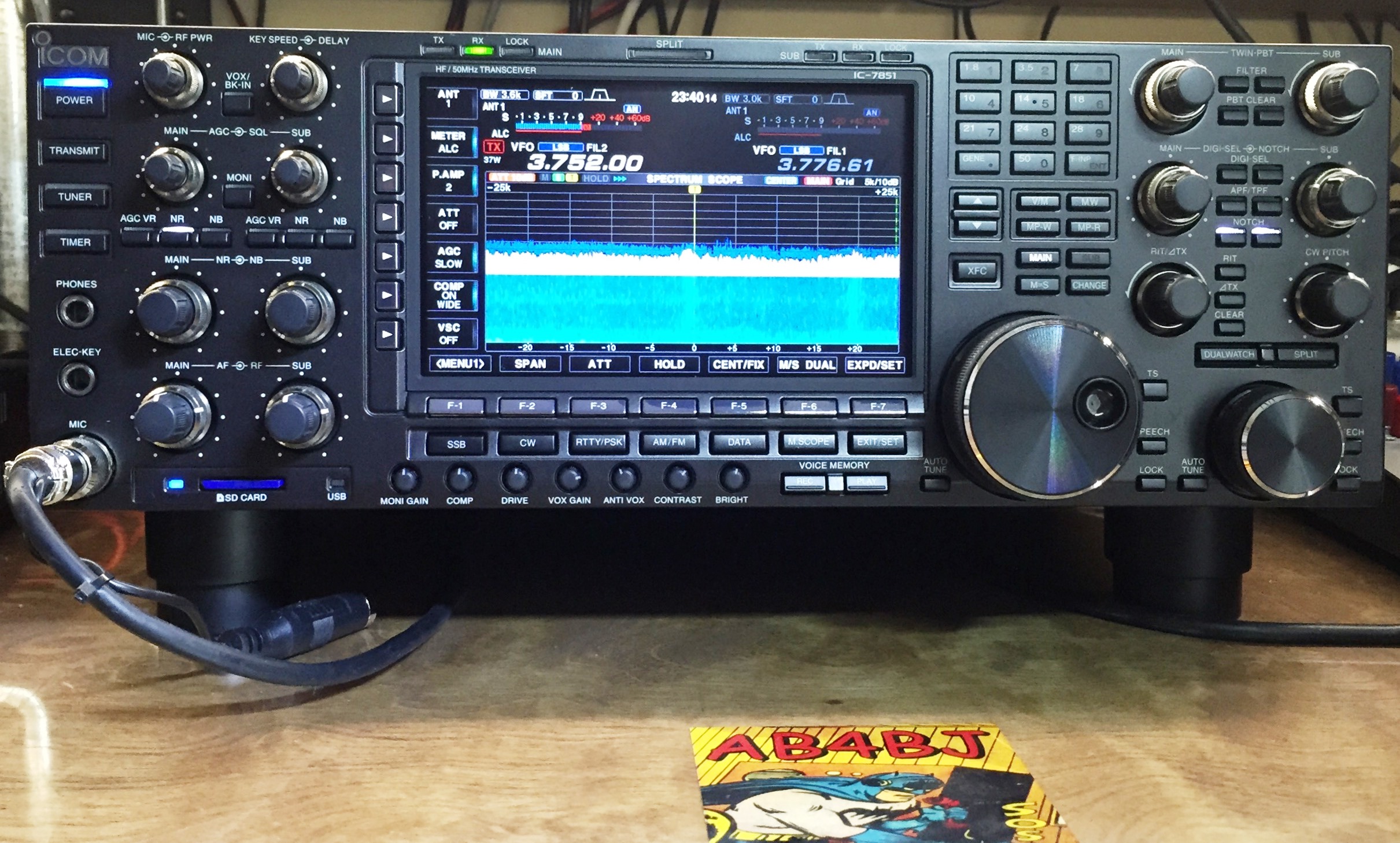 First Impressions of the Icom IC-7851 Flagship Transceiver – AB4BJ