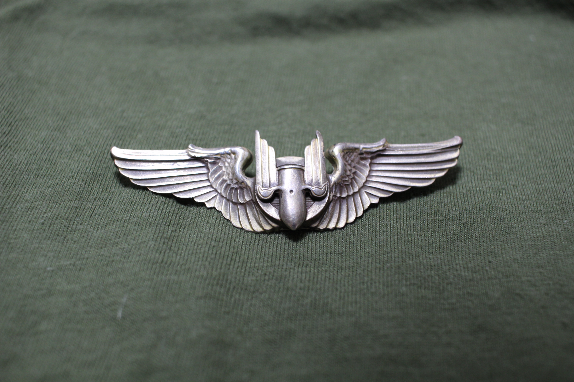 アメリカ軍 WW2 エアクルーガンナーボディアーマー パイロットウイング