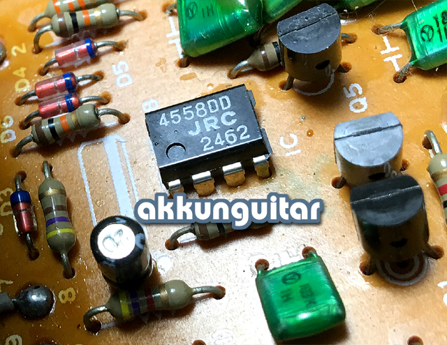 1995fx Tinnitus オペアンプJRC4558DD 艶あり艶あり JRC4558D