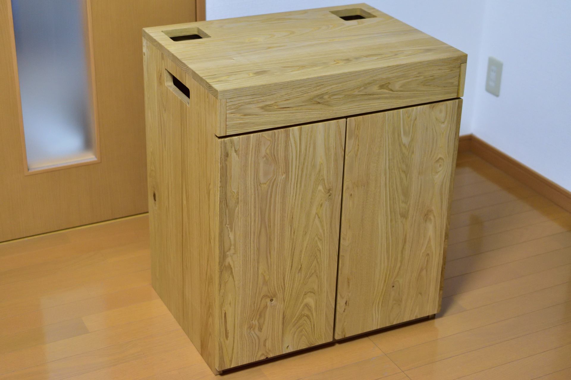 オーダーメイド水槽台Cube a Stump（wood）レビュー！