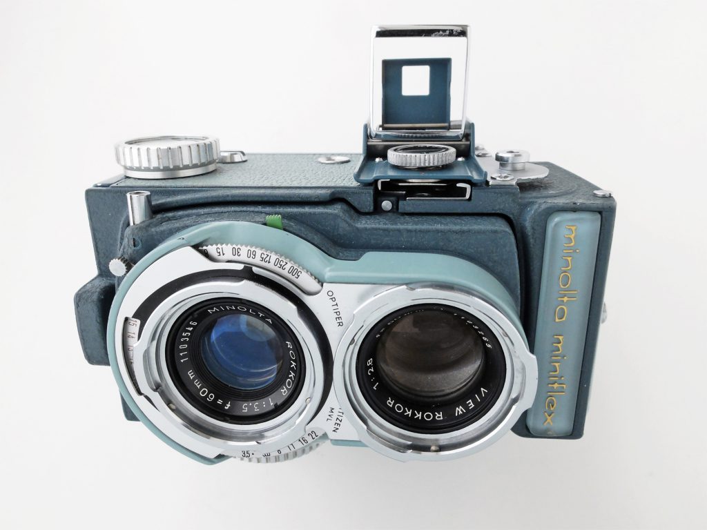 Minolta flex 二眼レフカメラ【説明書付き】 Minolta flex 二眼レフ