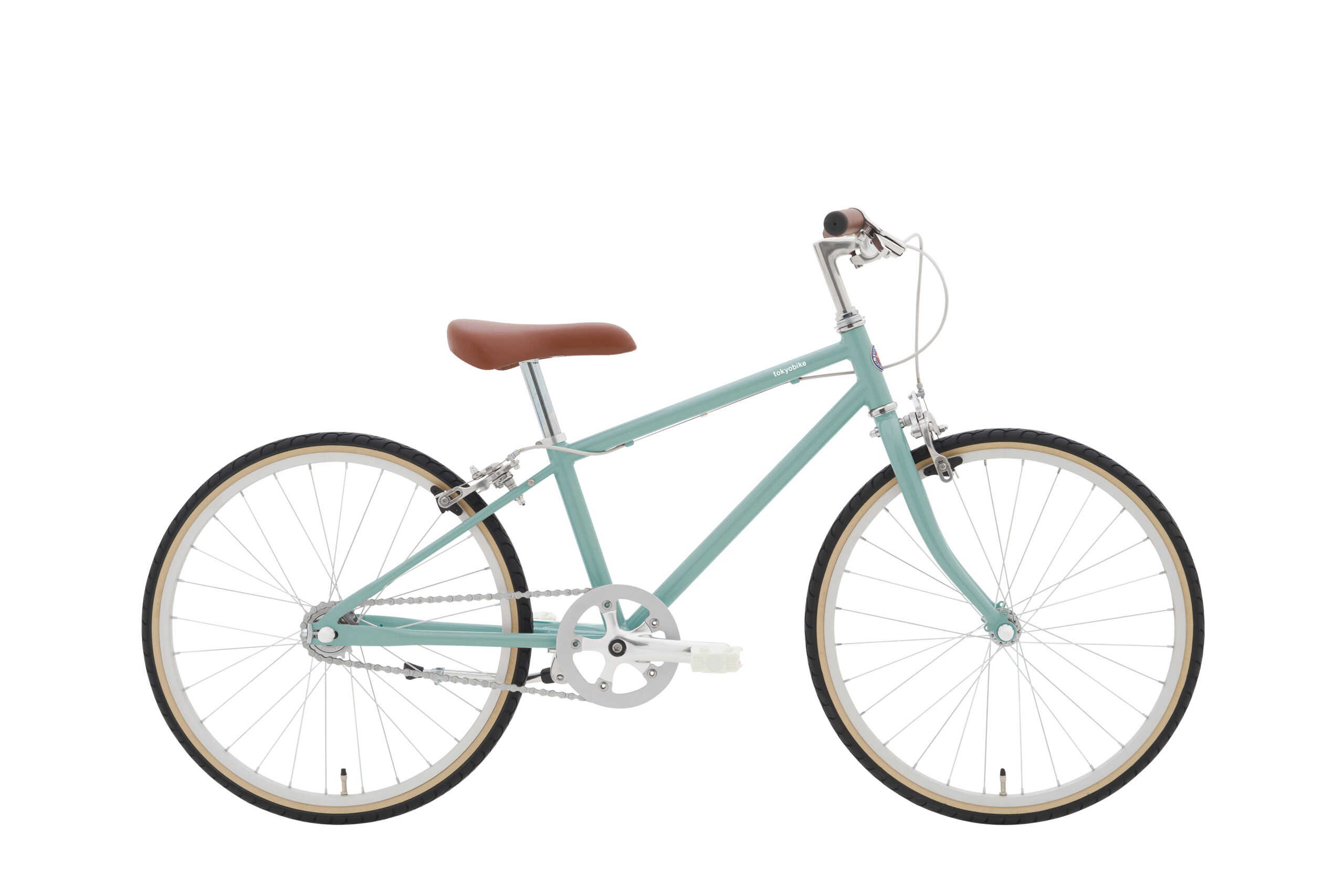 little tokyobike ブルージェイド 前カゴ&補助輪付き little tokyobike