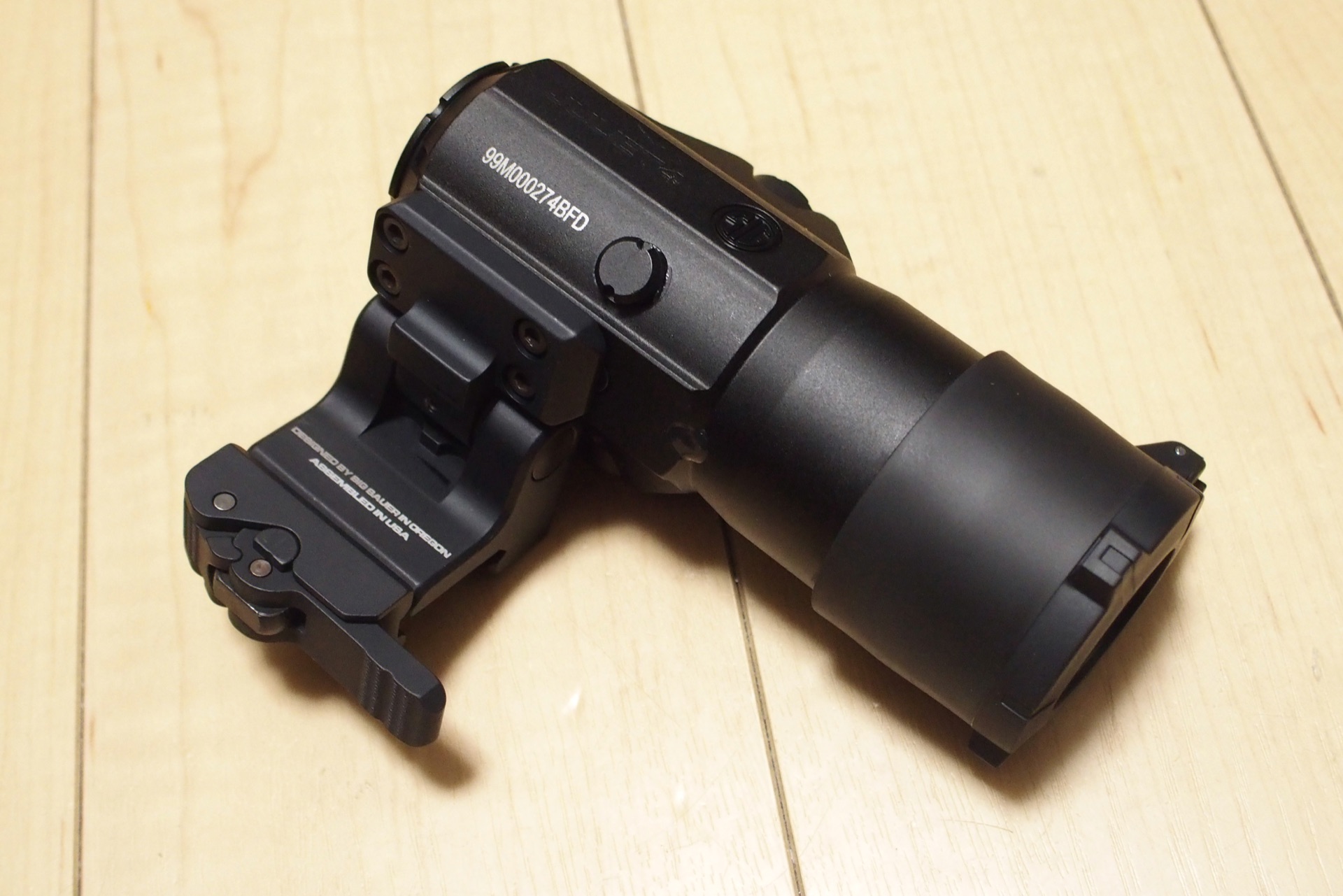 SIG SAUER製 4倍マグニファイア JULIET 4のレビュー【ロメオと