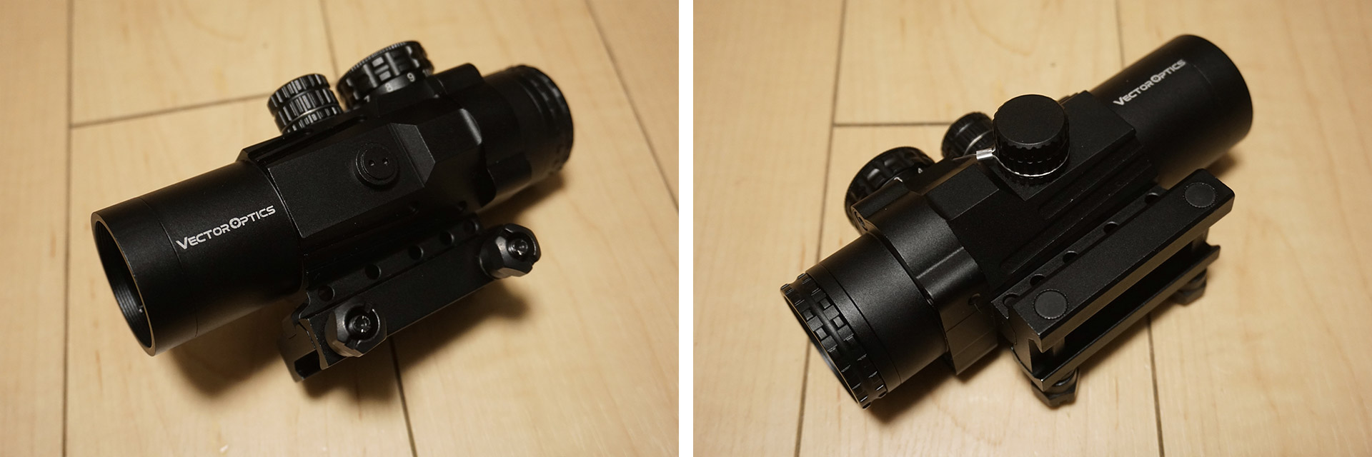 2万台で買える3倍固定のプリズムサイト、Vector Optics Calypos