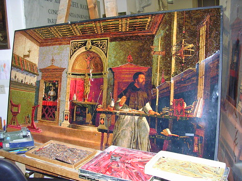 モザイク画 バチカンのstudio del mosaico作 モザイク画 バチカンの