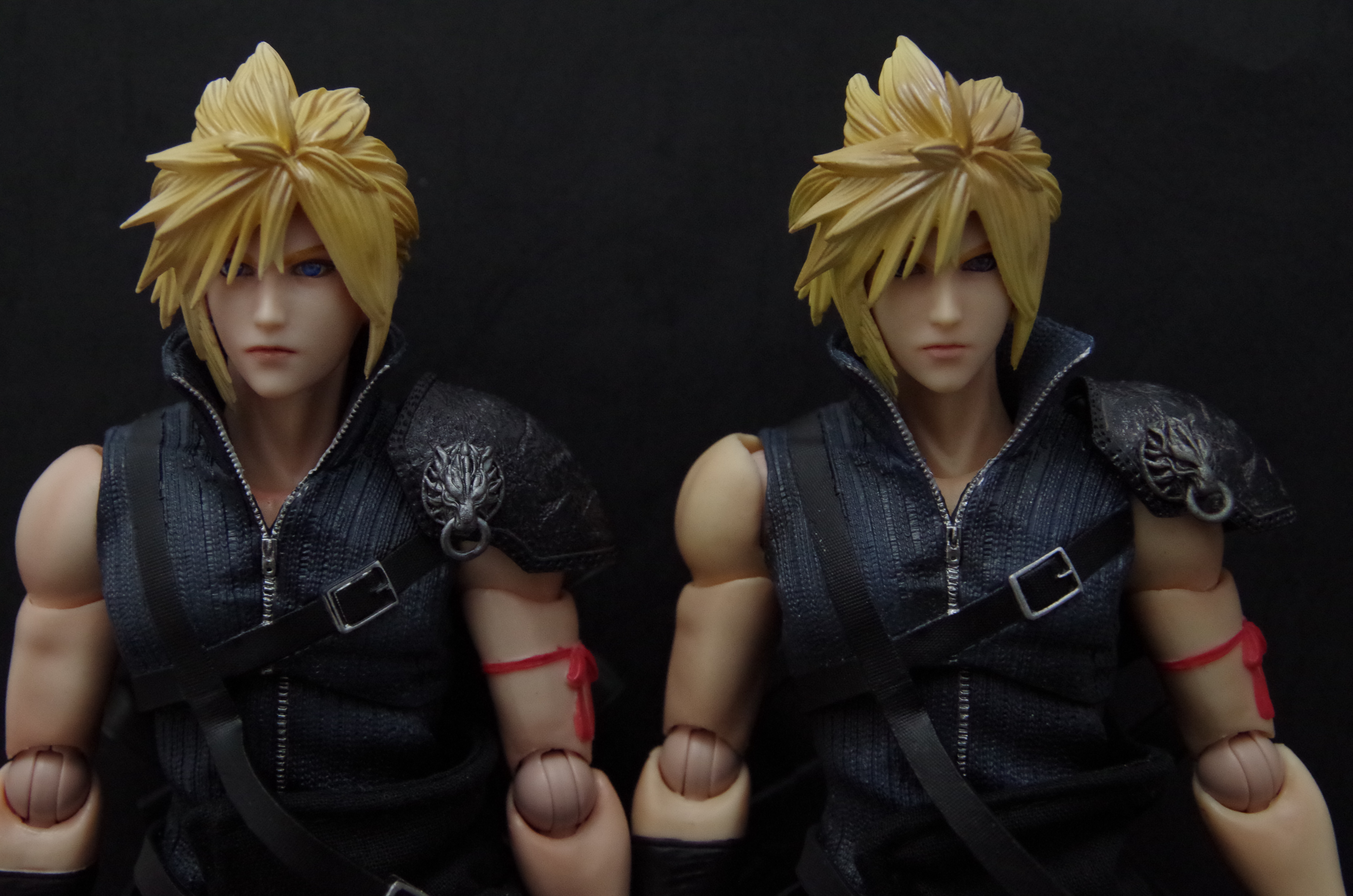 FF7 クラウド ＆ フェンリル PLAY ARTS改 ファイナルファンタ