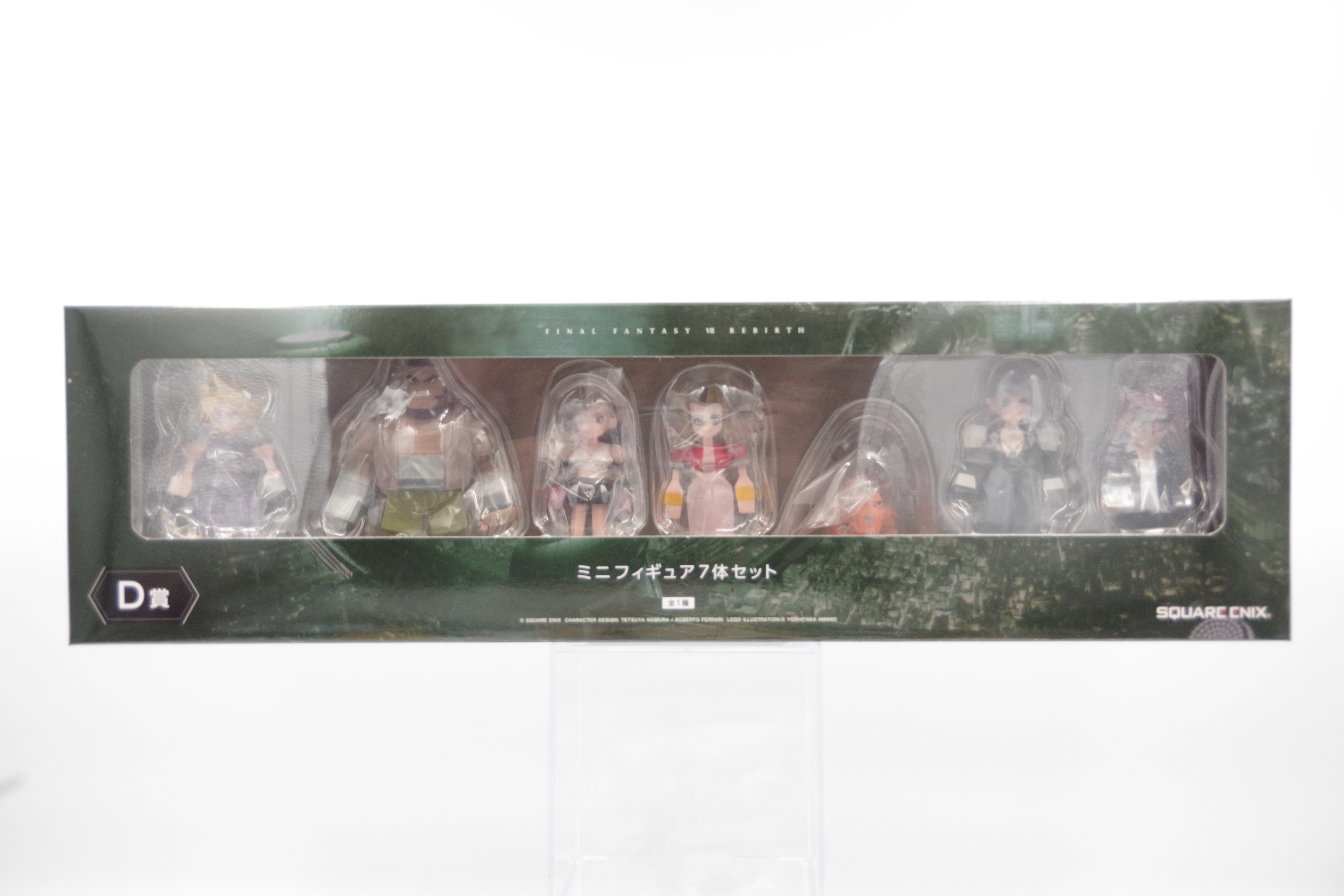 新品 FF7 くじ D賞 ミニフィギュア 7体セット クラウド ティファ FINAL