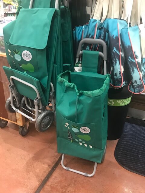新品】ハワイ ホールフーズ キャリー バッグ ショッピング トロリー
