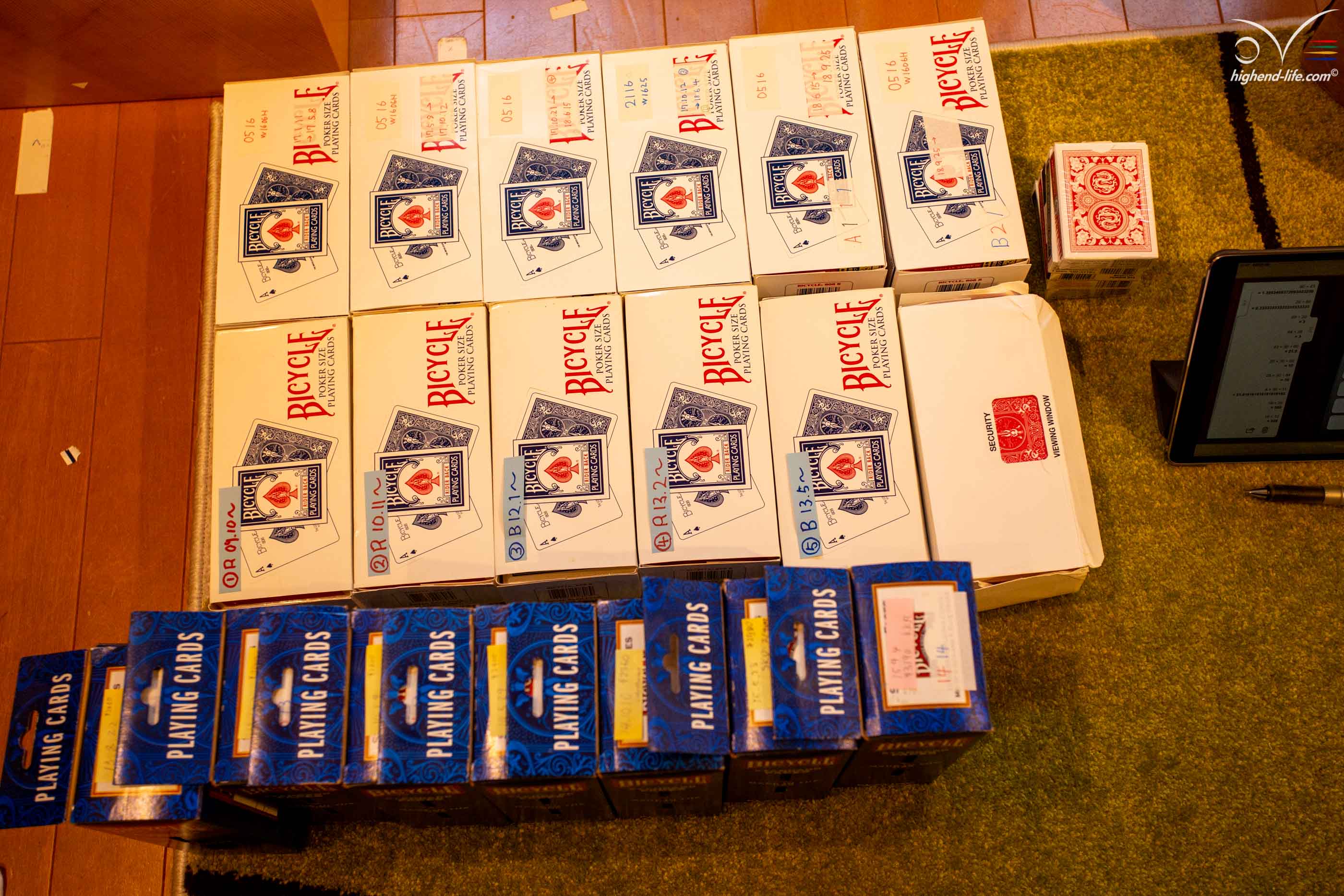 トランプ オハイオ製 9個 ゴールドスタンダード ライダーバック OHIO