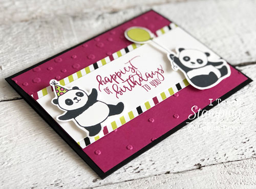 Stampin Up Party Pandas (SAB Item 2018) - I Teach Stamping