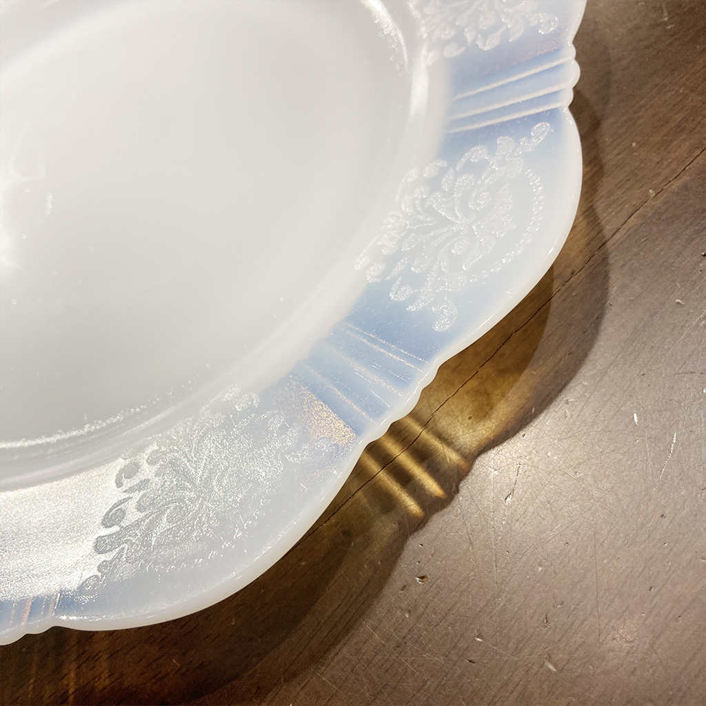 約90年前のUSA食器「マクベスエバンス」のアメリカンスウィートハート