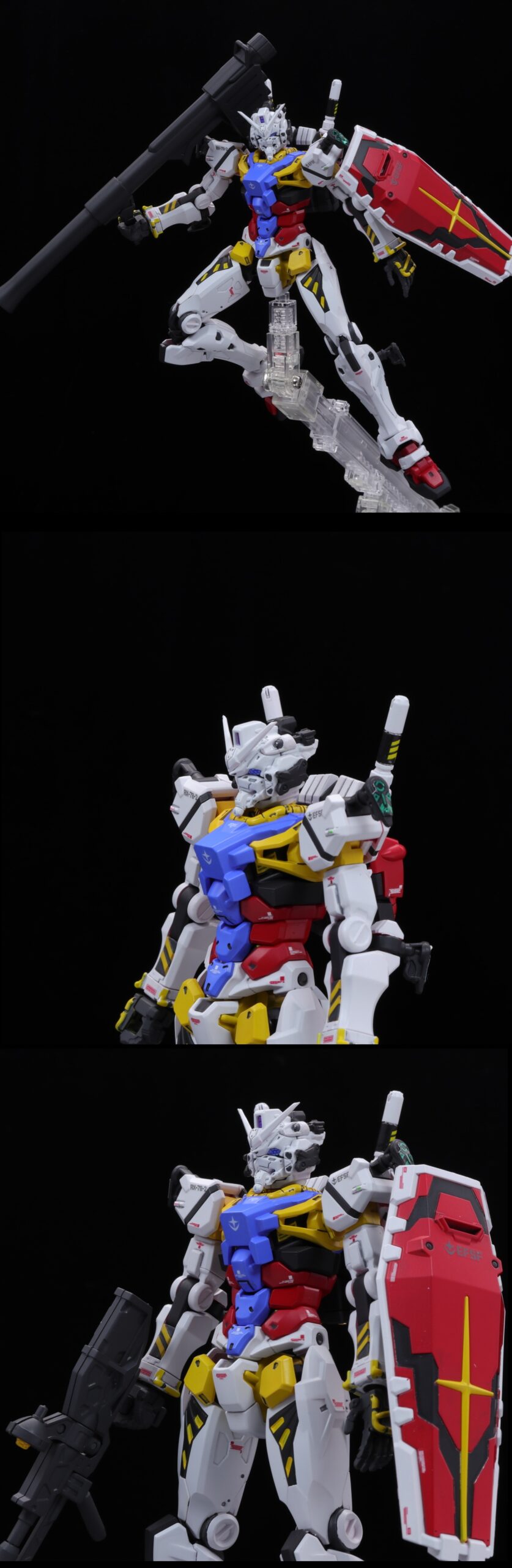 HG 1/144 白いガンダム 赤いガンダム 機動戦士Gundam GQuuuuuuX