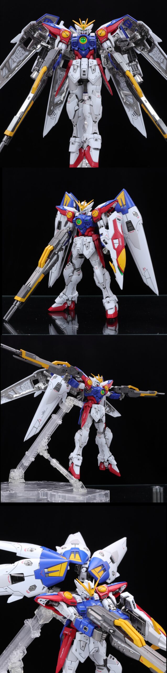 ネ*ル様 RG 1/144 ウイングガンダムゼロ 組立品 シール貼り付け・簡易