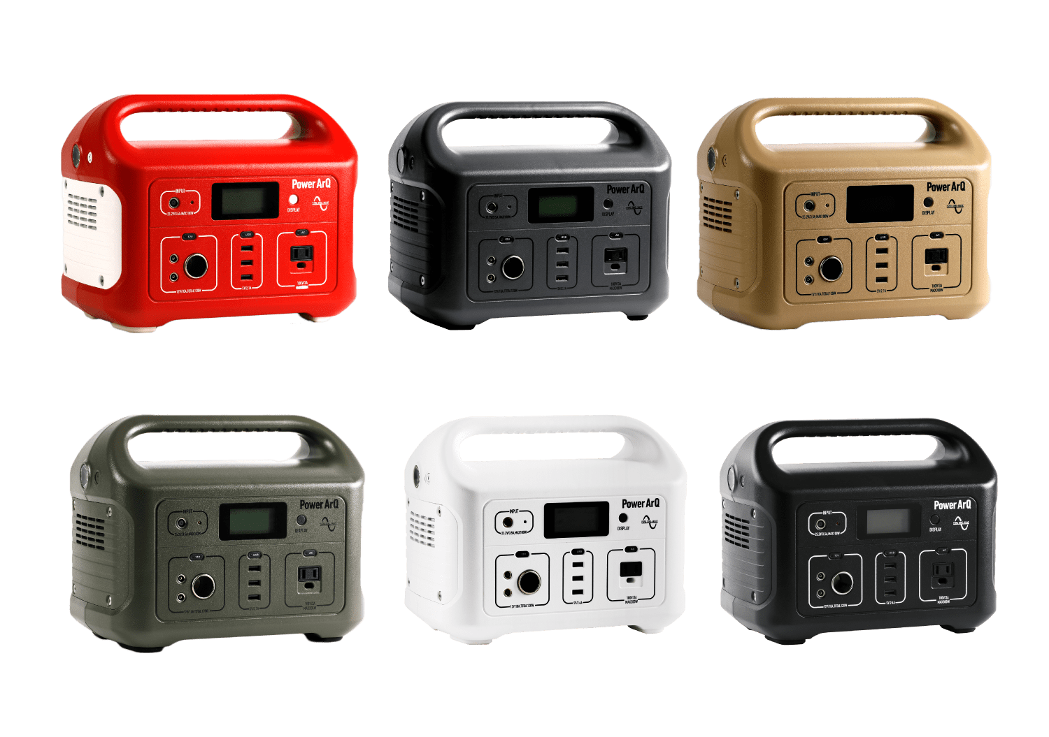 パワーアーク PowerArQ Pro ポータブル電源 1002Wh レッド PowerArQ