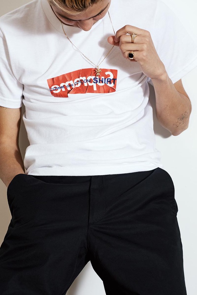 国内4月15日発売予定 SUPREME x COMME des GARCONS SHIRT アイテム画像